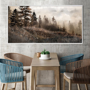 Veil of the Wilderness Canvas Art Clock Canvas