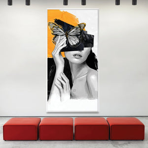 Vision in Wings Canvas Art Clock Canvas