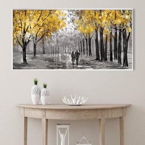 Walk Through Time Canvas Art Clock Canvas