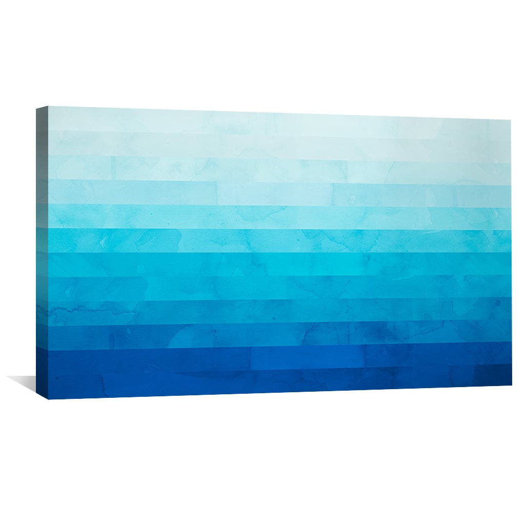 Watercolor Landscape 8 Canvas Art Clock Canvas