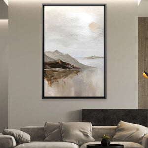 Where Stillness Rests Canvas Art 12 x 18in / Canvas Clock Canvas