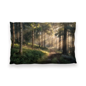 Where the Sun Leads Cushion Cushion 13 x 19in Clock Canvas
