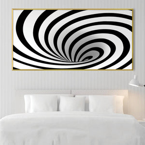 Whirlpool of Wonders Canvas Art Clock Canvas