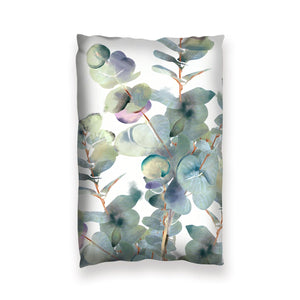 Whispering Eucalyptus Cushion Cushion 13 x 19in Clock Canvas