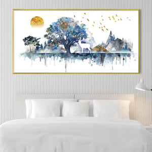 Whispers of Nature Canvas Art Clock Canvas