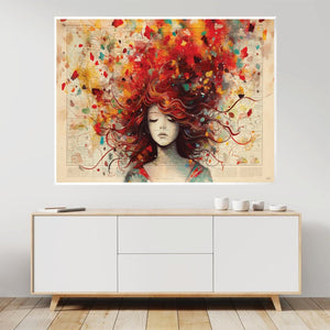 Wild Soul Canvas Art Clock Canvas
