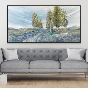 Windswept path Canvas Art 20 x 10in / Canvas Clock Canvas