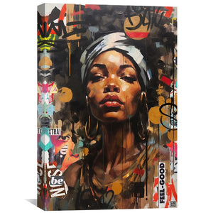 Yesterday Canvas Art Clock Canvas