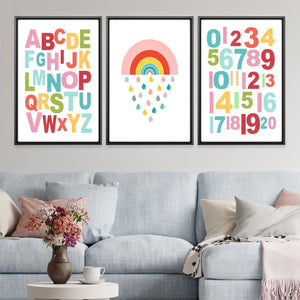 Young Learning Canvas Art Clock Canvas