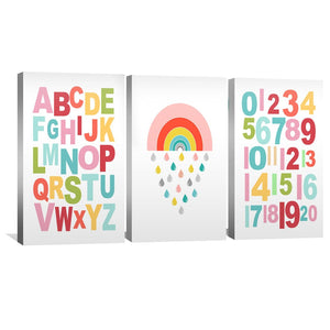Young Learning Canvas Art Clock Canvas