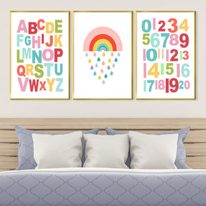 Young Learning Canvas Art Clock Canvas
