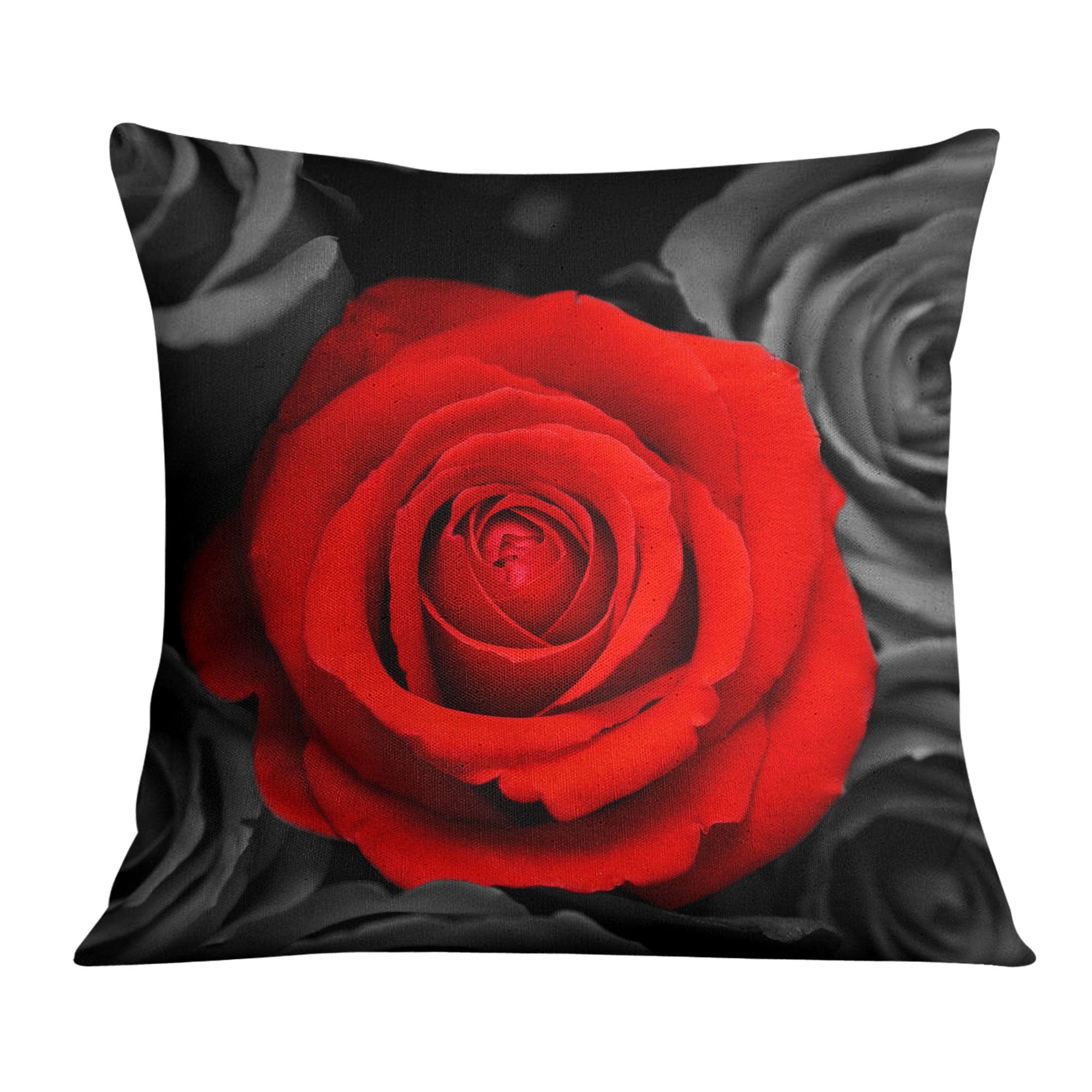 A Rose Among The Crowd Cushion Cushion 45 x 45cm Clock Canvas
