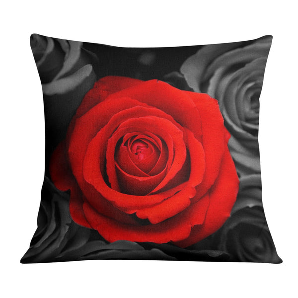 A Rose Among The Crowd Cushion Cushion 45 x 45cm Clock Canvas