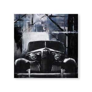 Abstract Auto Canvas Art Clock Canvas