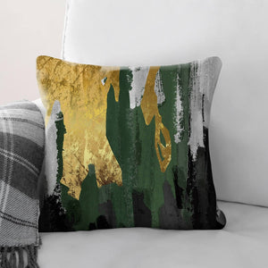 Abstract Curtain B Cushion Cushion Cushion Square Clock Canvas