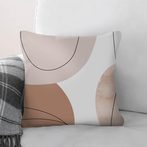 Abstract Pastels A Cushion Cushion 45 x 45cm Clock Canvas