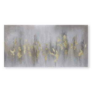 Abstract Portrayed Canvas Art Clock Canvas