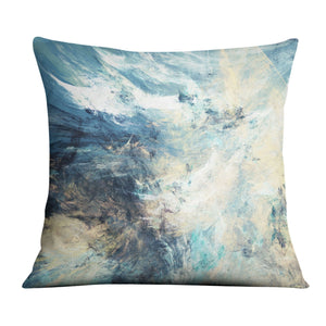 Abstract Skies A Cushion Cushion Cushion Square Clock Canvas