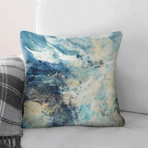 Abstract Skies A Cushion Cushion Cushion Square Clock Canvas