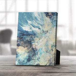 Abstract Skies Desktop Canvas Desktop Canvas 20 x 25cm Clock Canvas