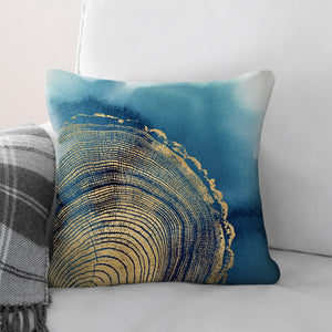Abstract Stump A Cushion Cushion Cushion Square Clock Canvas