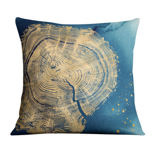Abstract Stump B Cushion Cushion Cushion Square Clock Canvas