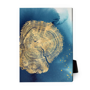 Abstract Stump B Desktop Canvas Desktop Canvas 13 x 18cm Clock Canvas