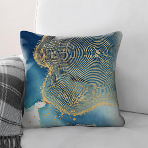 Abstract Stump C Cushion Cushion Cushion Square Clock Canvas