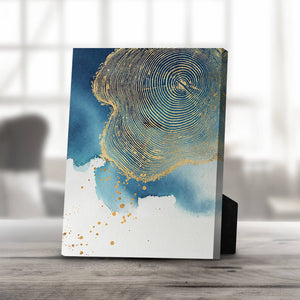 Abstract Stump C Desktop Canvas Desktop Canvas 20 x 25cm Clock Canvas