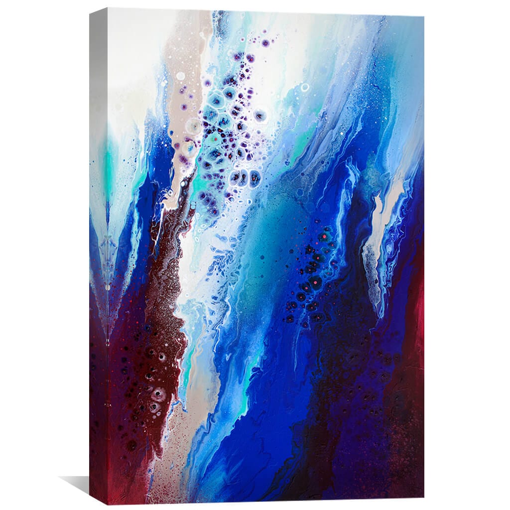 Acclivity Canvas Art 30 x 45cm / Unframed Canvas Print Clock Canvas