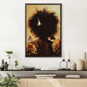African Summer Canvas Art 30 x 45cm / Unframed Canvas Print Clock Canvas