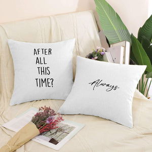 After All This Time Cushion Cushion Clock Canvas