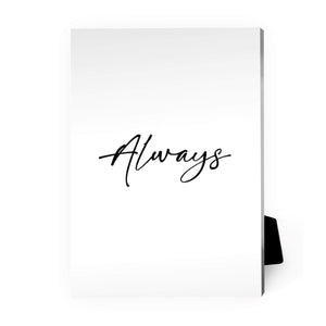 After All This Time Desktop Canvas Desktop Canvas B / 13 x 18cm Clock Canvas