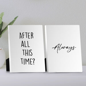 After All This Time Desktop Canvas Desktop Canvas Clock Canvas