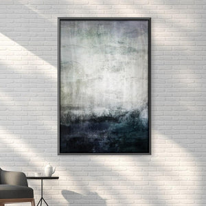 Aged Noir Canvas Art Clock Canvas