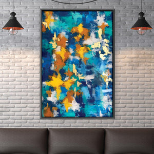 Alcor Canvas Art 30 x 45cm / Unframed Canvas Print Clock Canvas