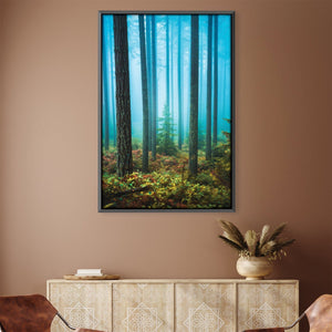 Alone Canvas Art 30 x 45cm / Unframed Canvas Print Clock Canvas