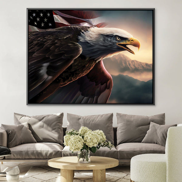 Eagles Football Canvas – ClockCanvas