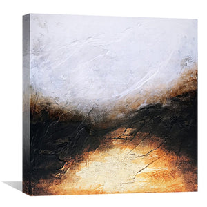 Ancient Sun Canvas Art 30 x 30cm / Unframed Canvas Print Clock Canvas