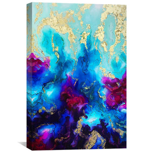 Andromeda Canvas Art 30 x 45cm / Unframed Canvas Print Clock Canvas