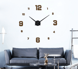 Apollo Clock Brown Clock Canvas