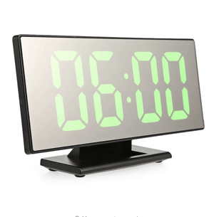 Argentum Green Clock Canvas