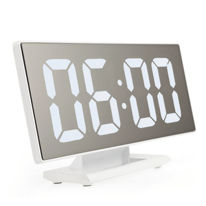 Argentum White Clock Canvas