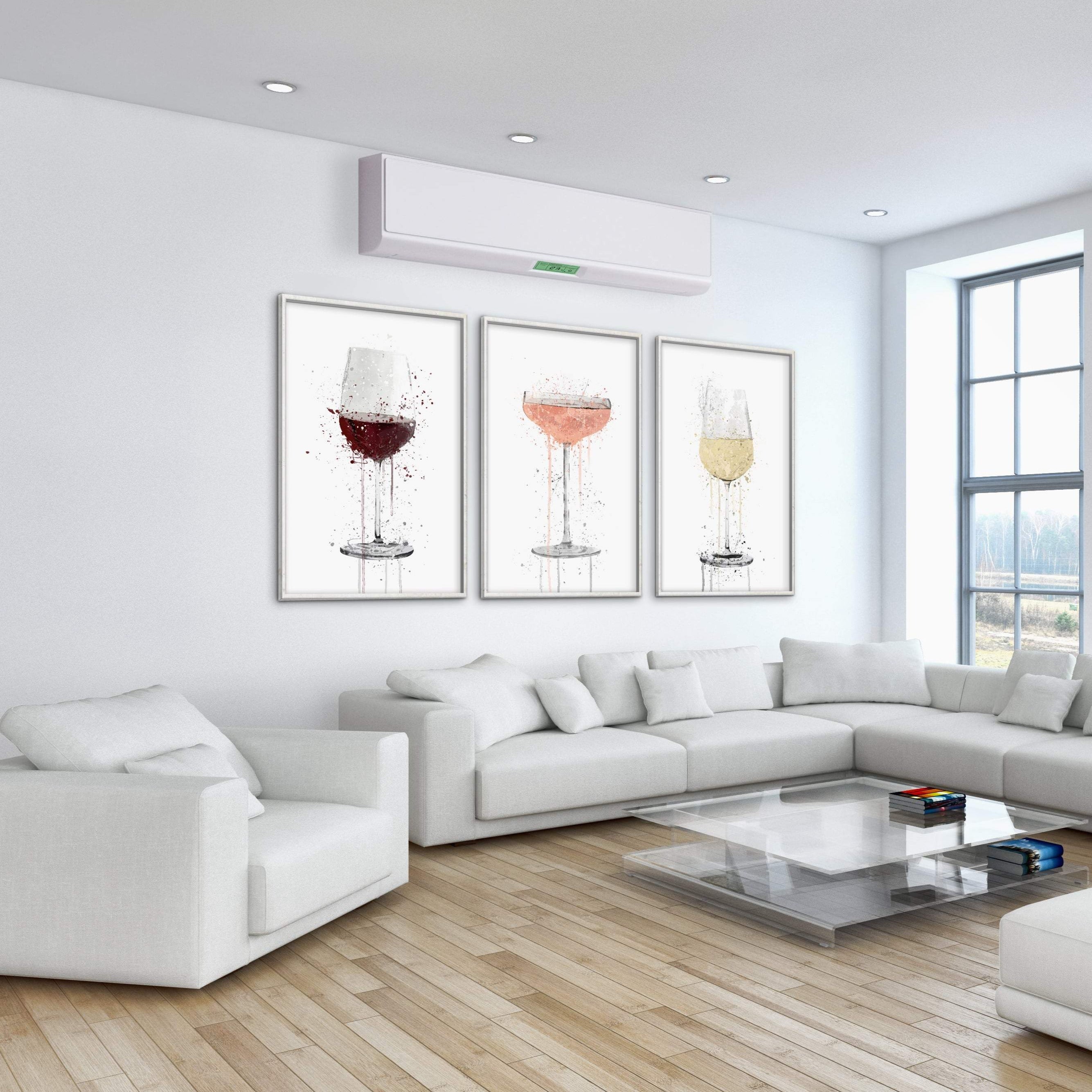Artistic Cocktails Canvas Art Clock Canvas
