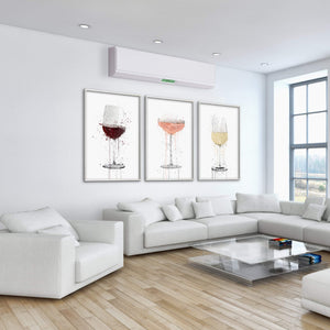 Artistic Cocktails Canvas Art Clock Canvas