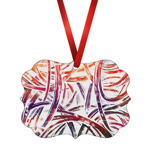 Ascension Ornament Christmas Ornament Victorian 10.8 x 8cm Clock Canvas