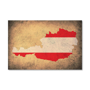 Austria Canvas Art Clock Canvas