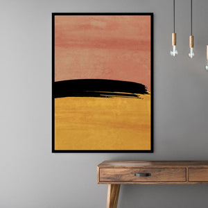 Autumn Evening Canvas Art Clock Canvas