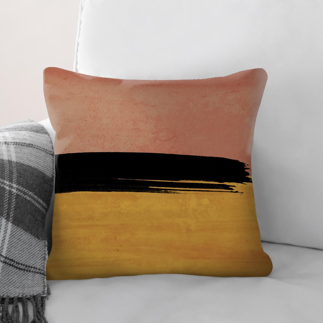 Autumn Evening Cushion Cushion 45 x 45cm Clock Canvas