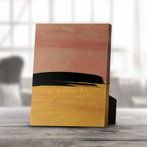 Autumn Evening Desktop Canvas Desktop Canvas 20 x 25cm Clock Canvas